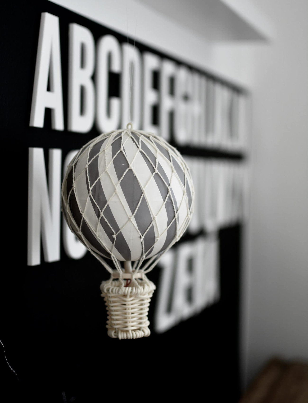 Filibabba - Luftballon - Grey 10 cm - pyntegjenstander - grey - 2