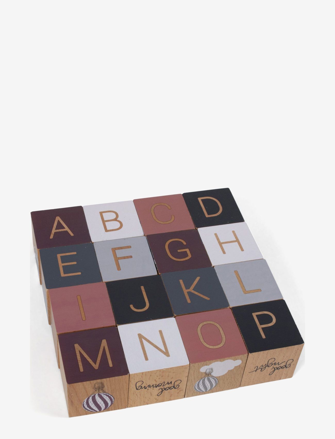 Filibabba - Træklodser - byggeklodser - multi colors - 3