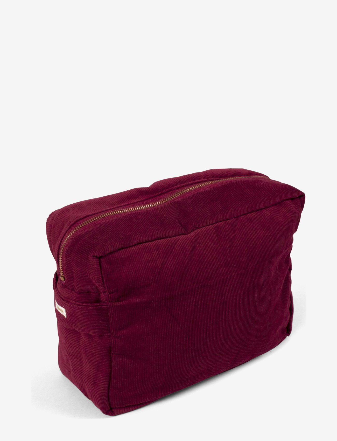 Filibabba - Toilet bag (large) - corduroy - deeply red - deeply red - 0