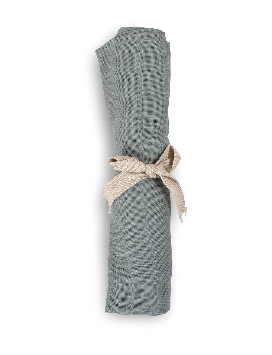 Filibabba - Diaper GOTS - Muslin moss green - moss green - 0