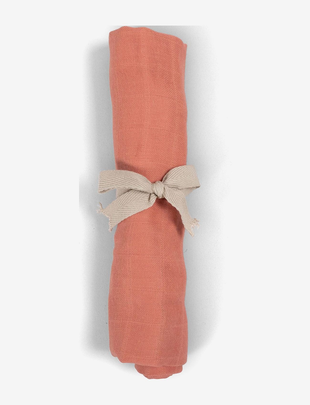 Diaper GOTS - Muslin coral