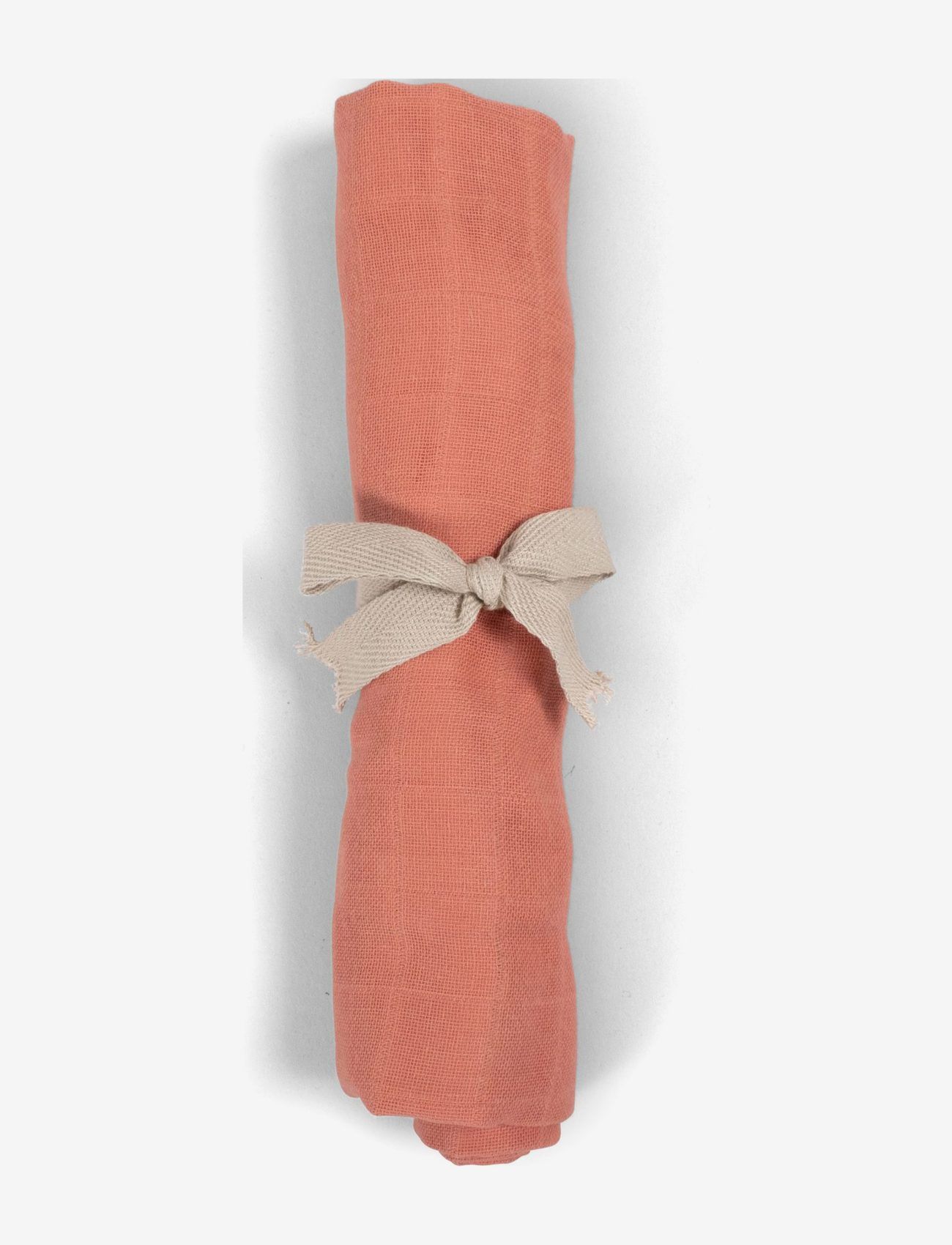 Filibabba - Diaper GOTS - Muslin coral - coral - 0