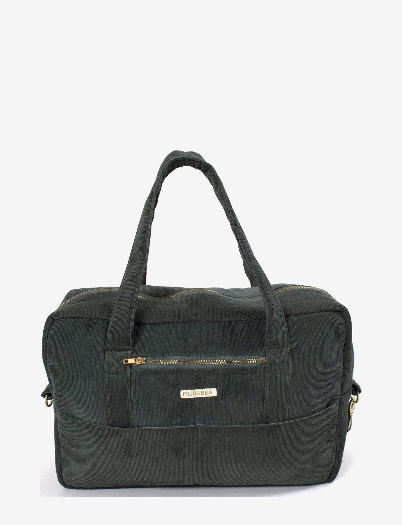 Filibabba - Mommy bag - corduroy, pine green - pine green - 0