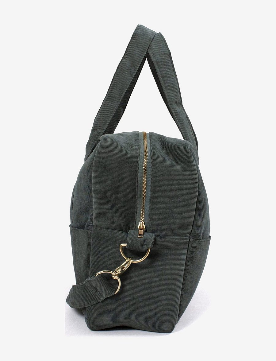 Filibabba - Mommy bag - corduroy, pine green - pine green - 2