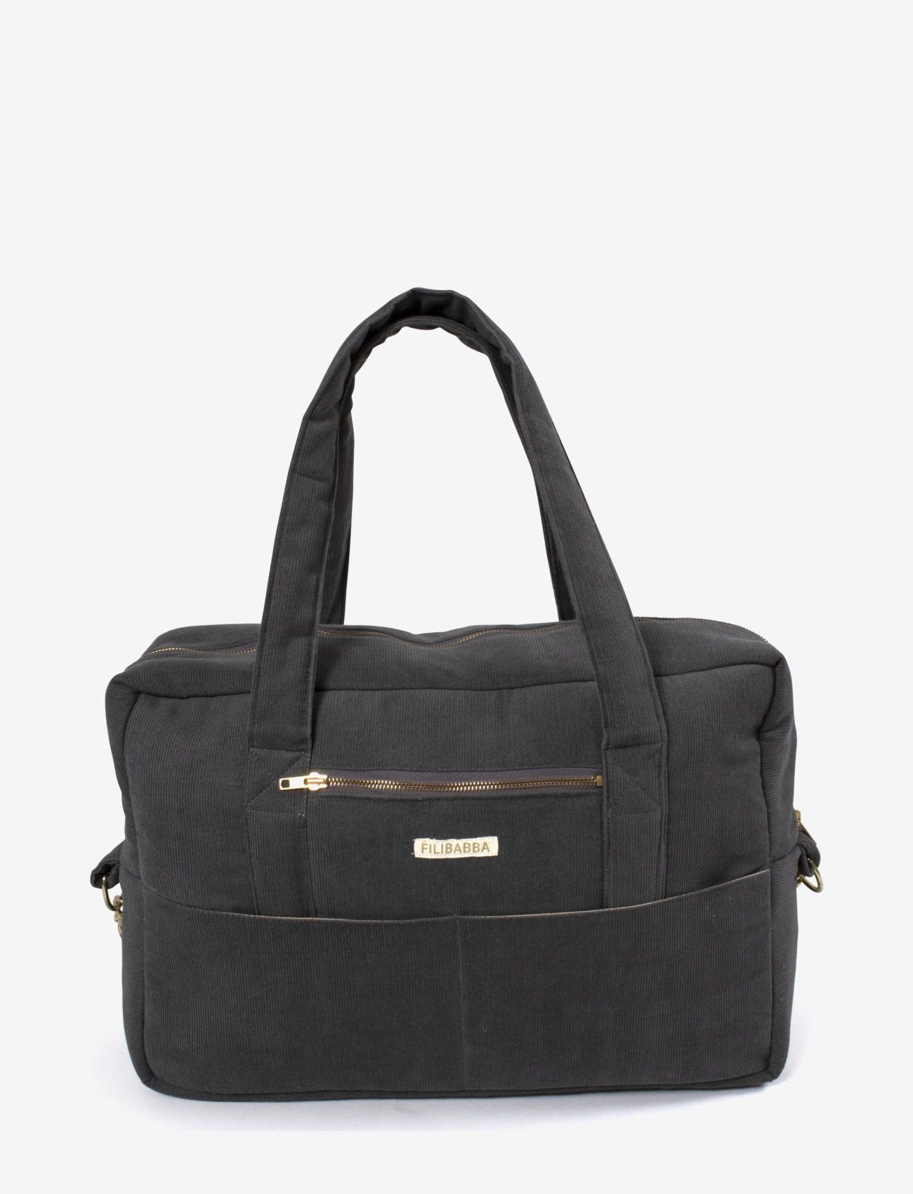 Filibabba - Mommy bag - corduroy, Stone grey - stone grey - 1