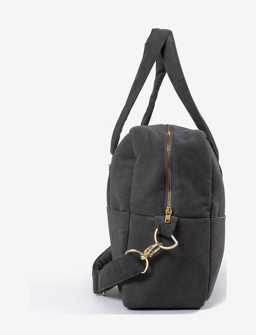 Filibabba - Mommy bag - corduroy, Stone grey - stone grey - 2