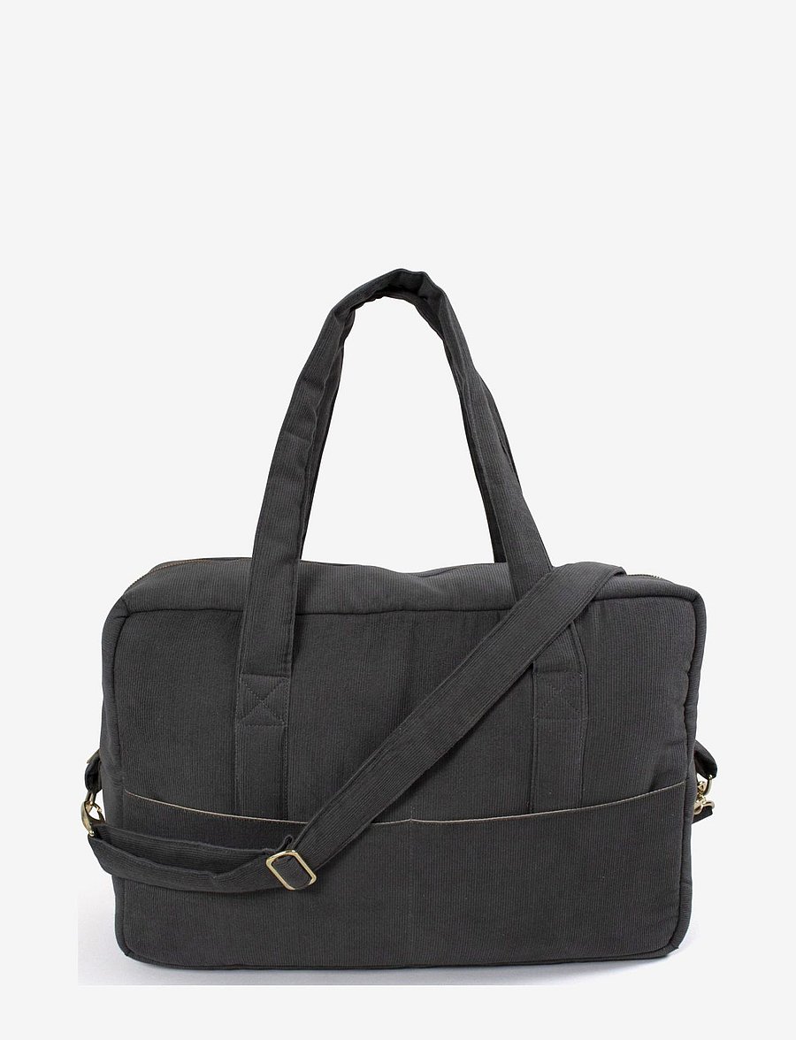 Filibabba - Mommy bag - corduroy, Stone grey - stone grey - 4