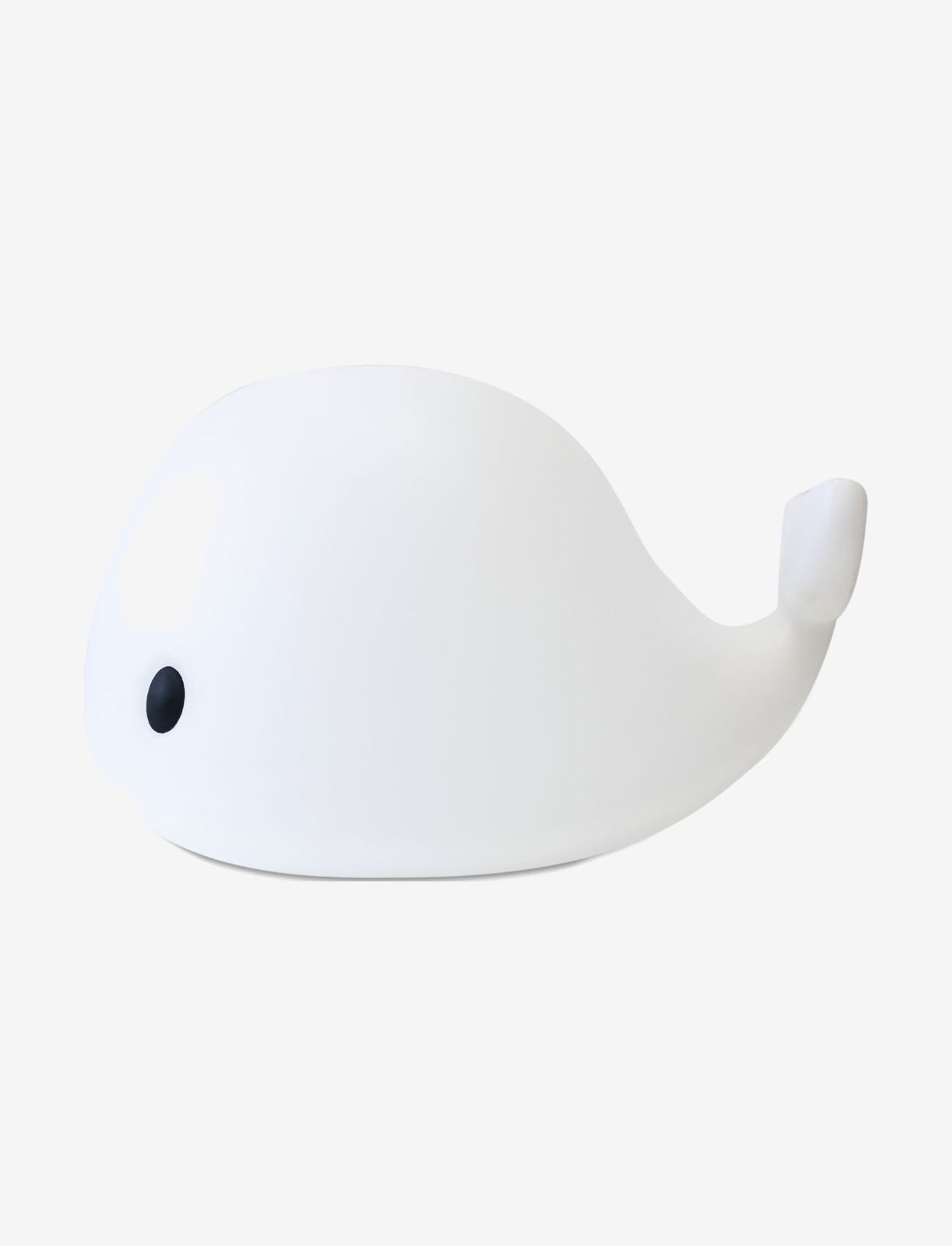 Filibabba Led Gulvlampe Christian The Whale 60 Cm, Natlampe, Hvid, Str: ONE SIZE