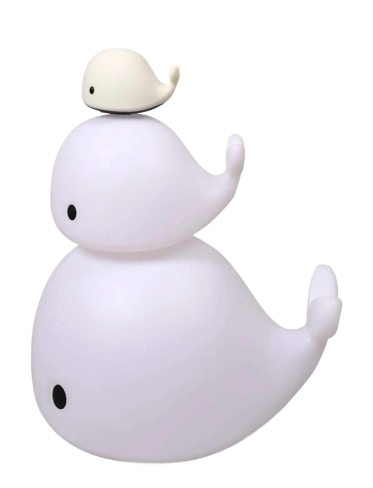 Filibabba - LED gulvlampe - Christian the whale 60 cm - natlamper - white - 2
