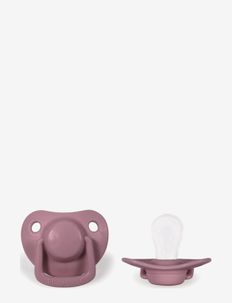 2-pack pacifiers - dusty rose 0-6 months, Filibabba