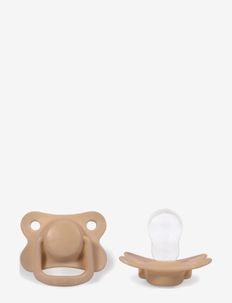 2-pack pacifiers - doeskin +6 months, Filibabba