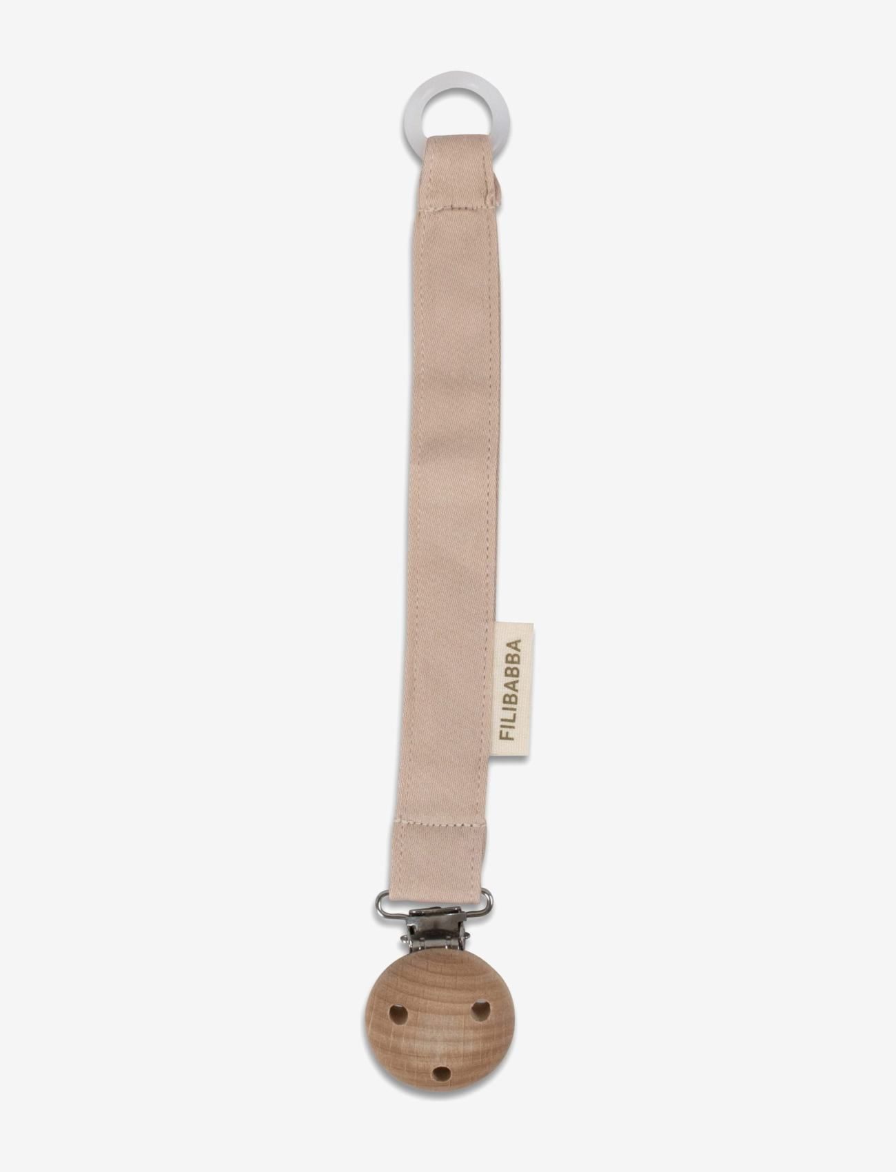 Filibabba Suttesnor Doeskin, One Size, Beige, Sutter Og Tilbehør > Sutteklemmer, Børn