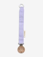 Filibabba - Pacifier holder GOTS - fresh violet - pacifier clips - fresh violet - 0