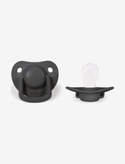 Filibabba - 2-pack pacifiers - stone grey 0-6 months - nappar - stone grey - 0