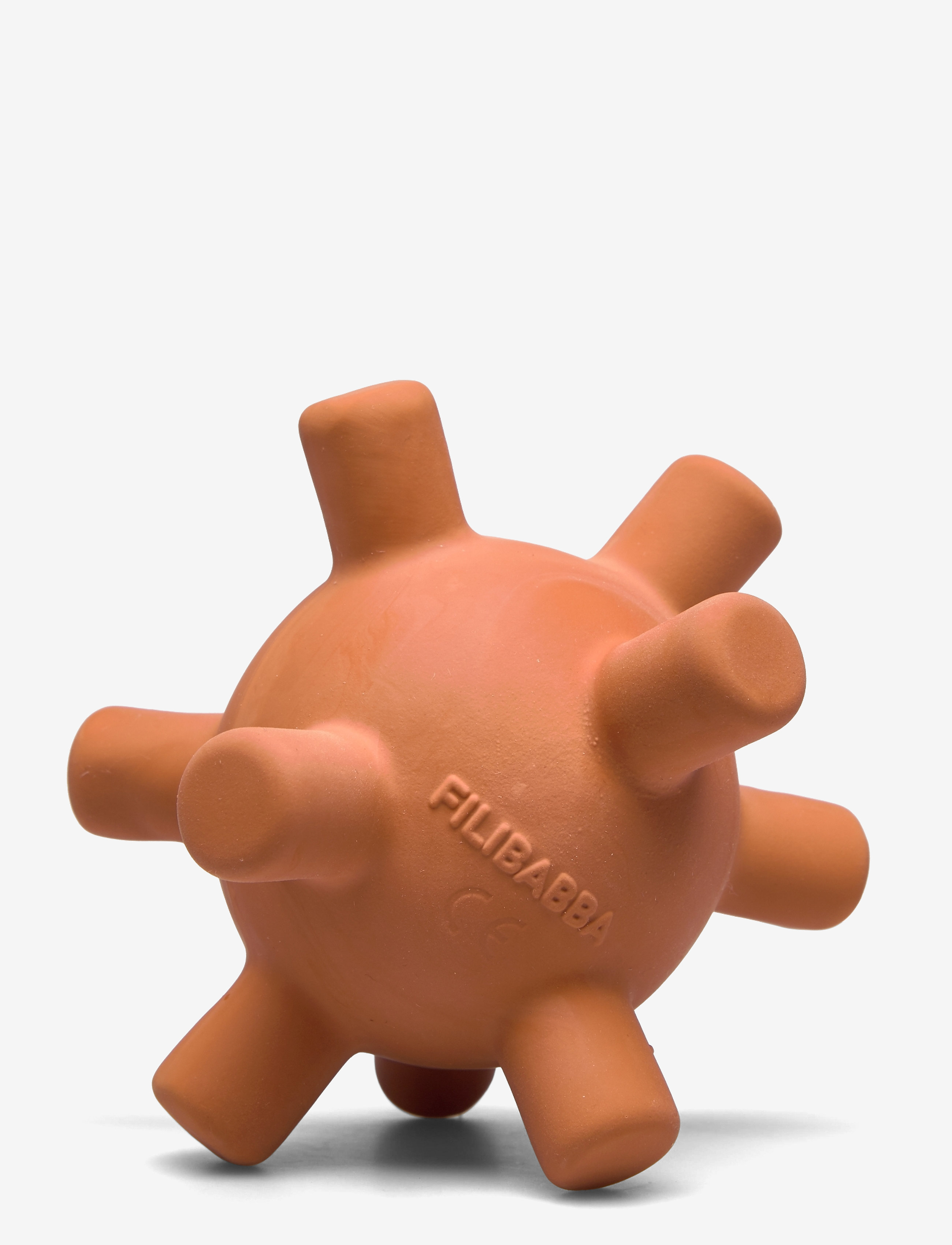 Filibabba Motorikbold - Baby sense ball Rust - FILIBABBA - RUST / orange