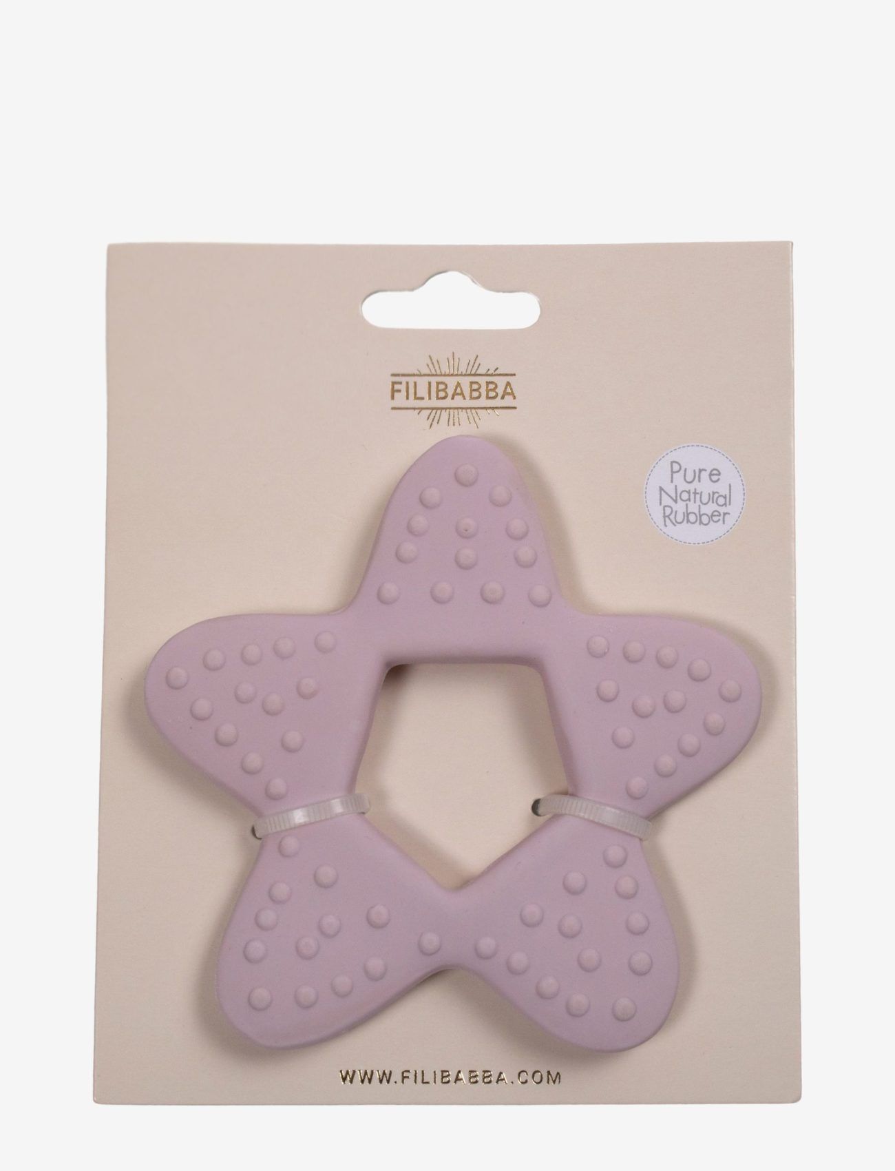 Filibabba - Bidering - Star Light lavender - bidelegetøj - light lavender - 2