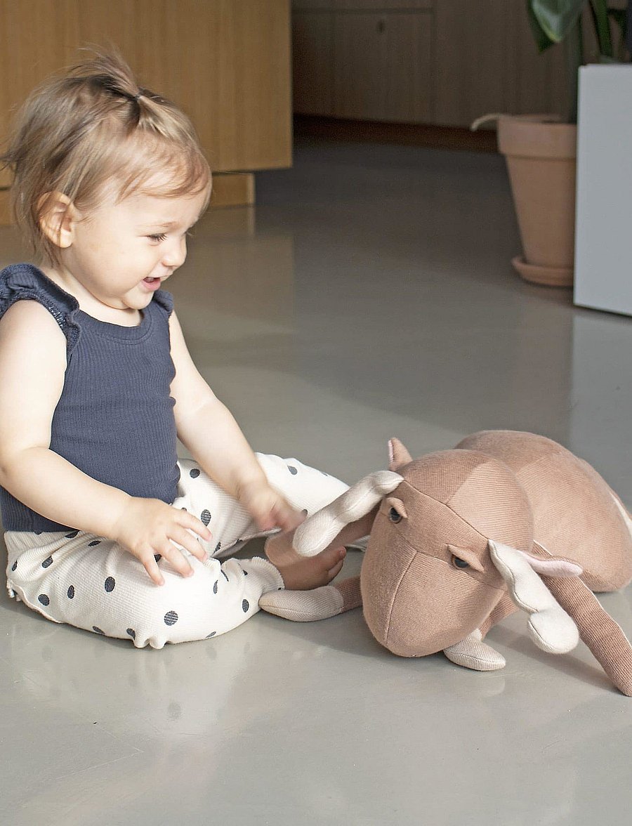 Filibabba - Bamse - Milo the moose Brownie - kuscheltiere - brownie - 0