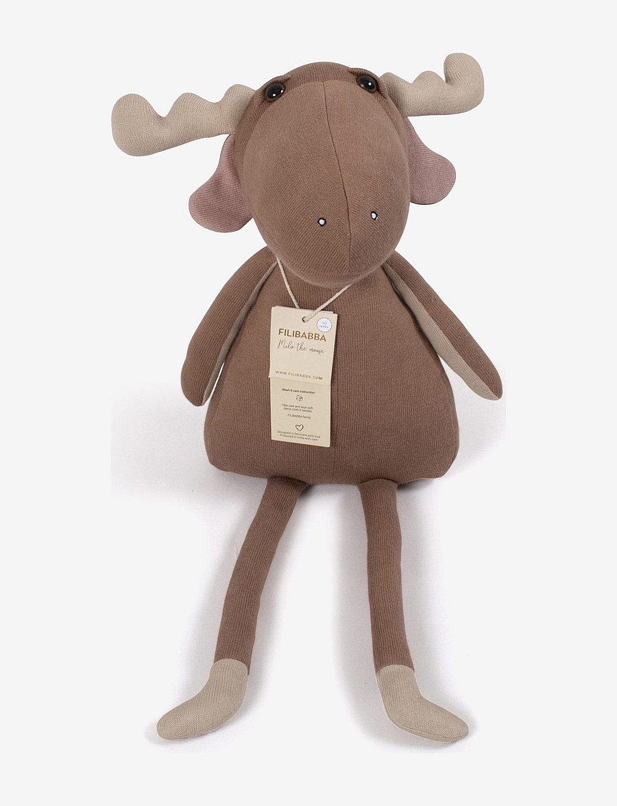 Filibabba - Bamse - Milo the moose Brownie - kuscheltiere - brownie - 3