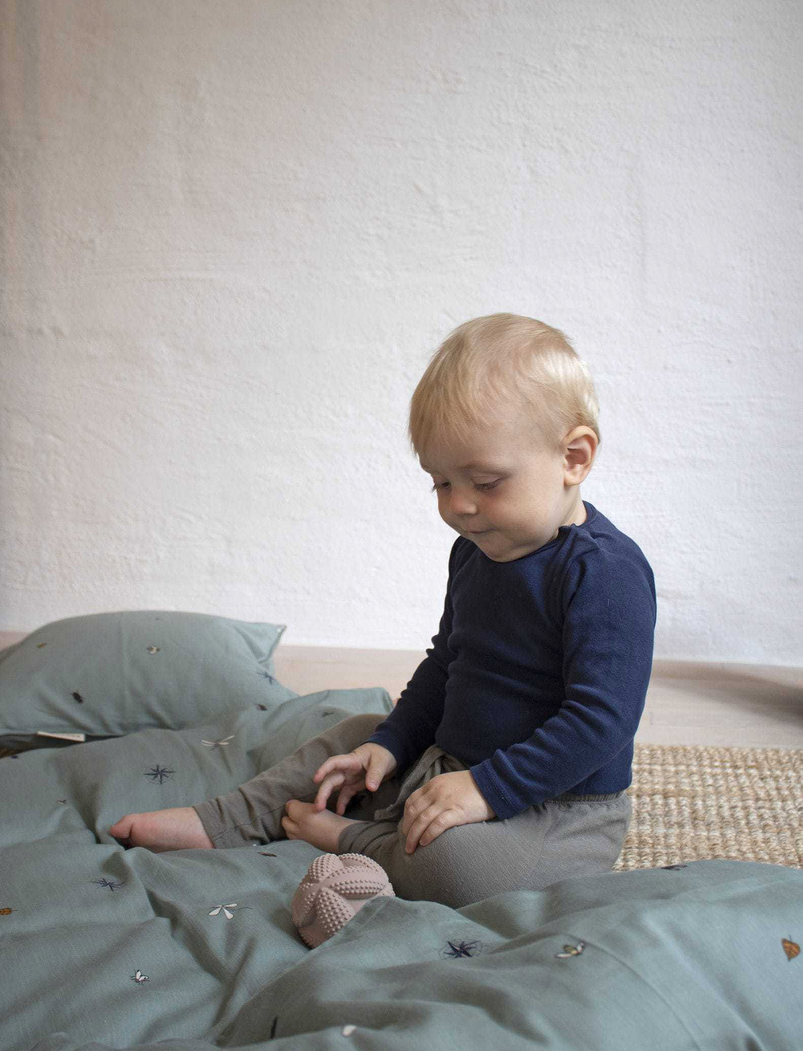Filibabba Motorikbold - Isa Grab Ball Blush, One Size, Beige, Legetøj > Motor Skills Legetøj, Børn