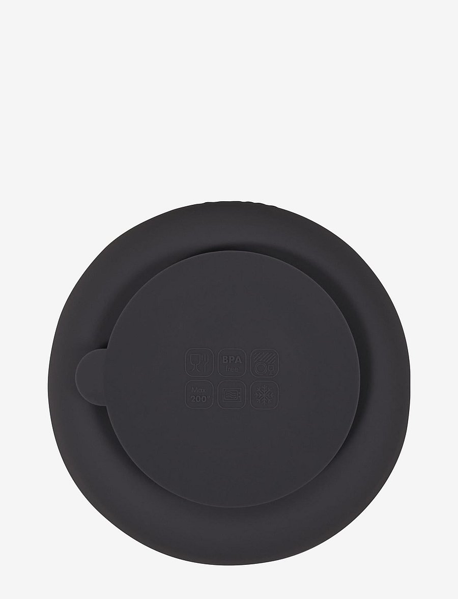 Filibabba - Silikone skål 2-pak - Stone Grey - schüsseln - stone grey - 1