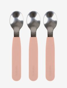 Silicone Spoons 3-pack - Peach, Filibabba