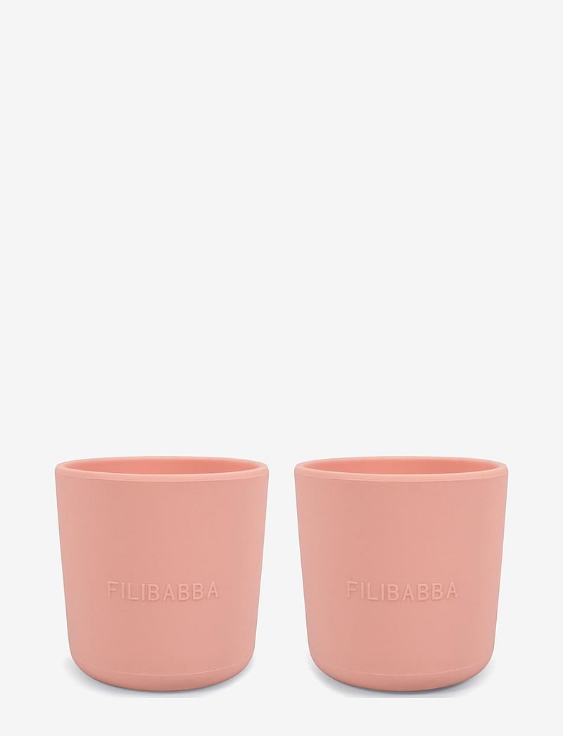 Filibabba - Silikone kop 2-pak - Peach - tassid ja kruusid - peach - 0