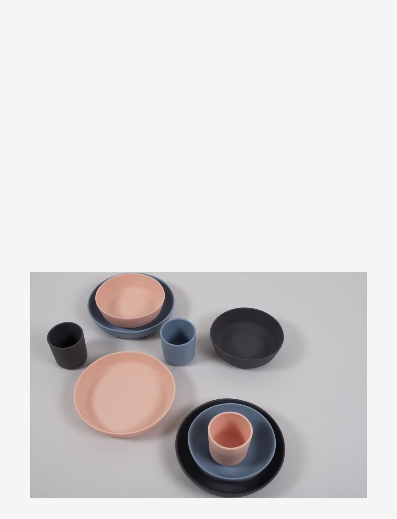 Filibabba - Silikone spisesæt - Powder Blue - serveringsset - powder blue - 3