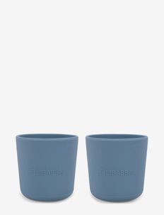 Silicone Cup 2-pack - Powder Blue, Filibabba