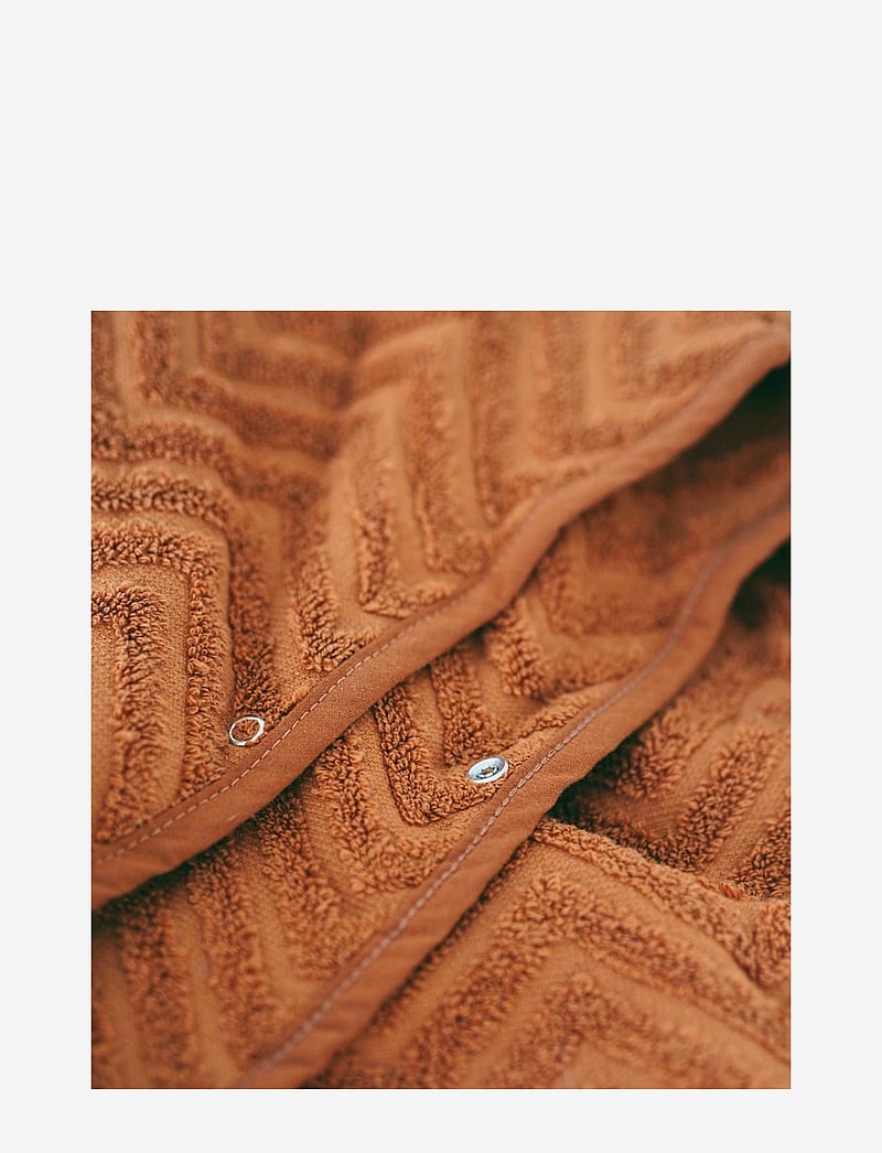 Filibabba - Bath poncho - badekåber - rust - 1