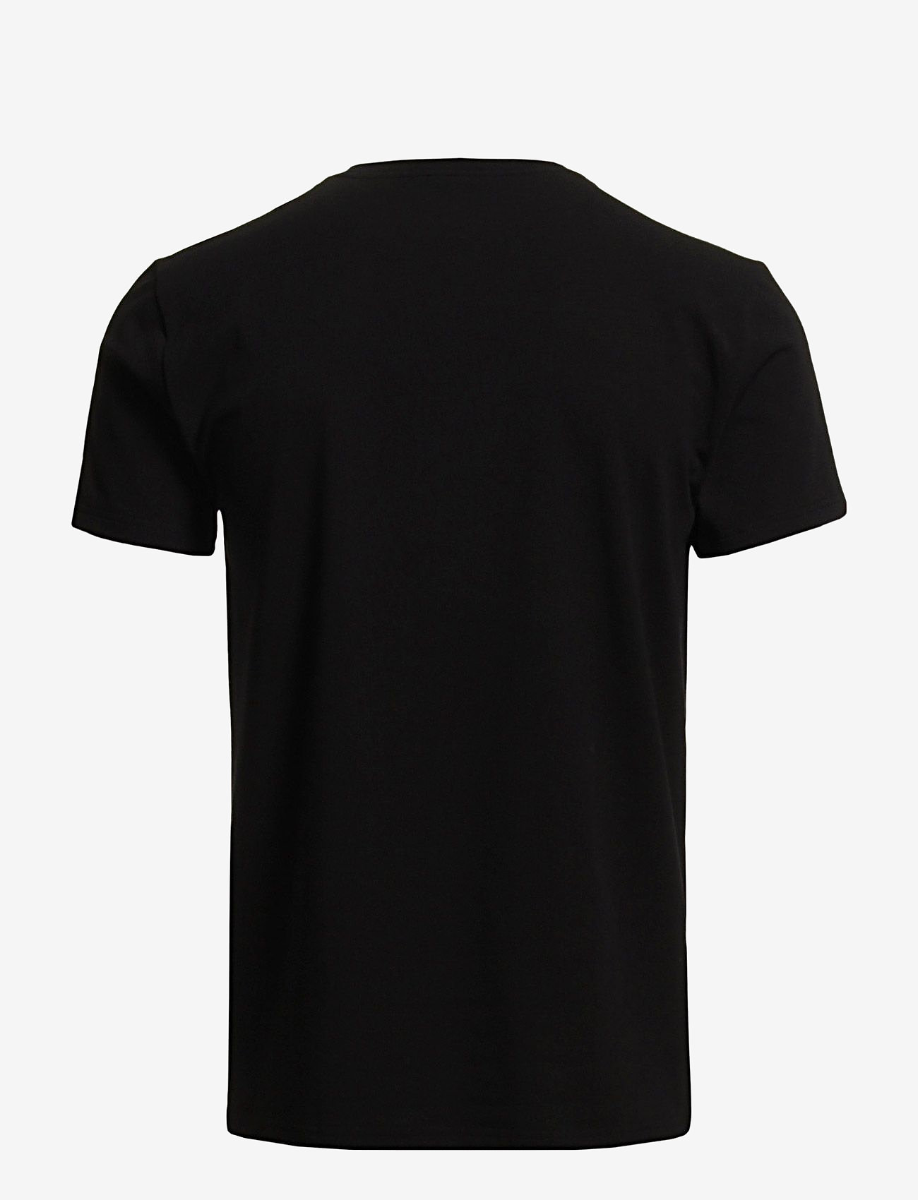 Filippa K - M. Lycra V-Neck Tee - basis-t-skjorter - black - 1