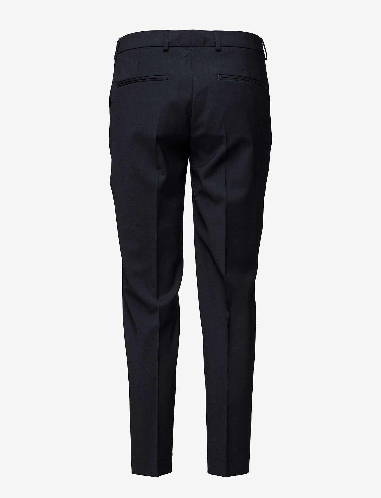 Filippa K - Luisa Cropped Cool Wool Slack - dk. navy - 1