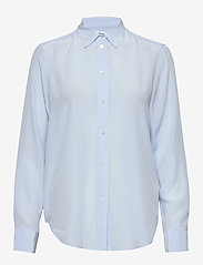 Filippa K - Classic Silk Shirt - atlantic b - 0
