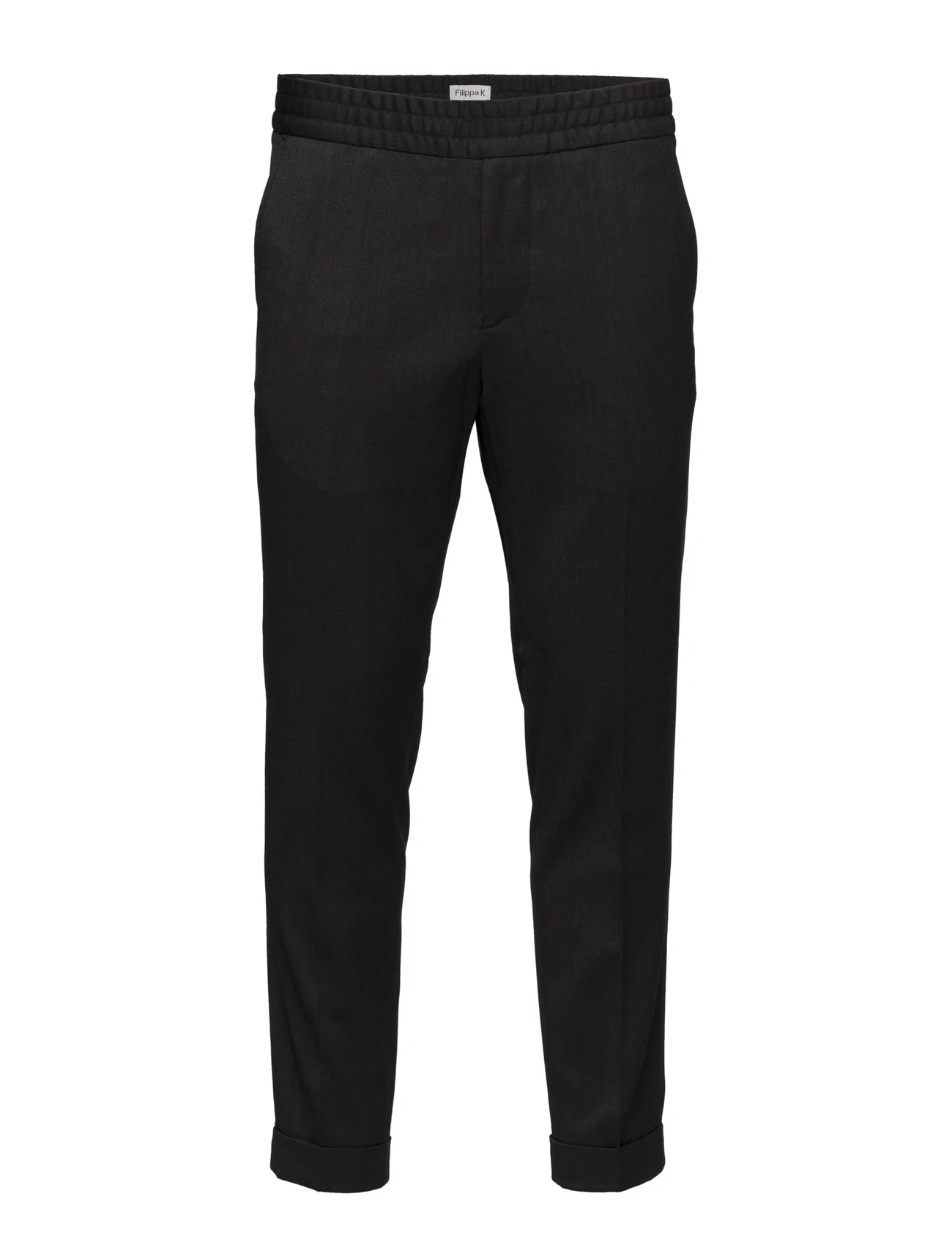 Filippa K - M. Terry Cropped Trouser - casual trousers - anthracite - 0