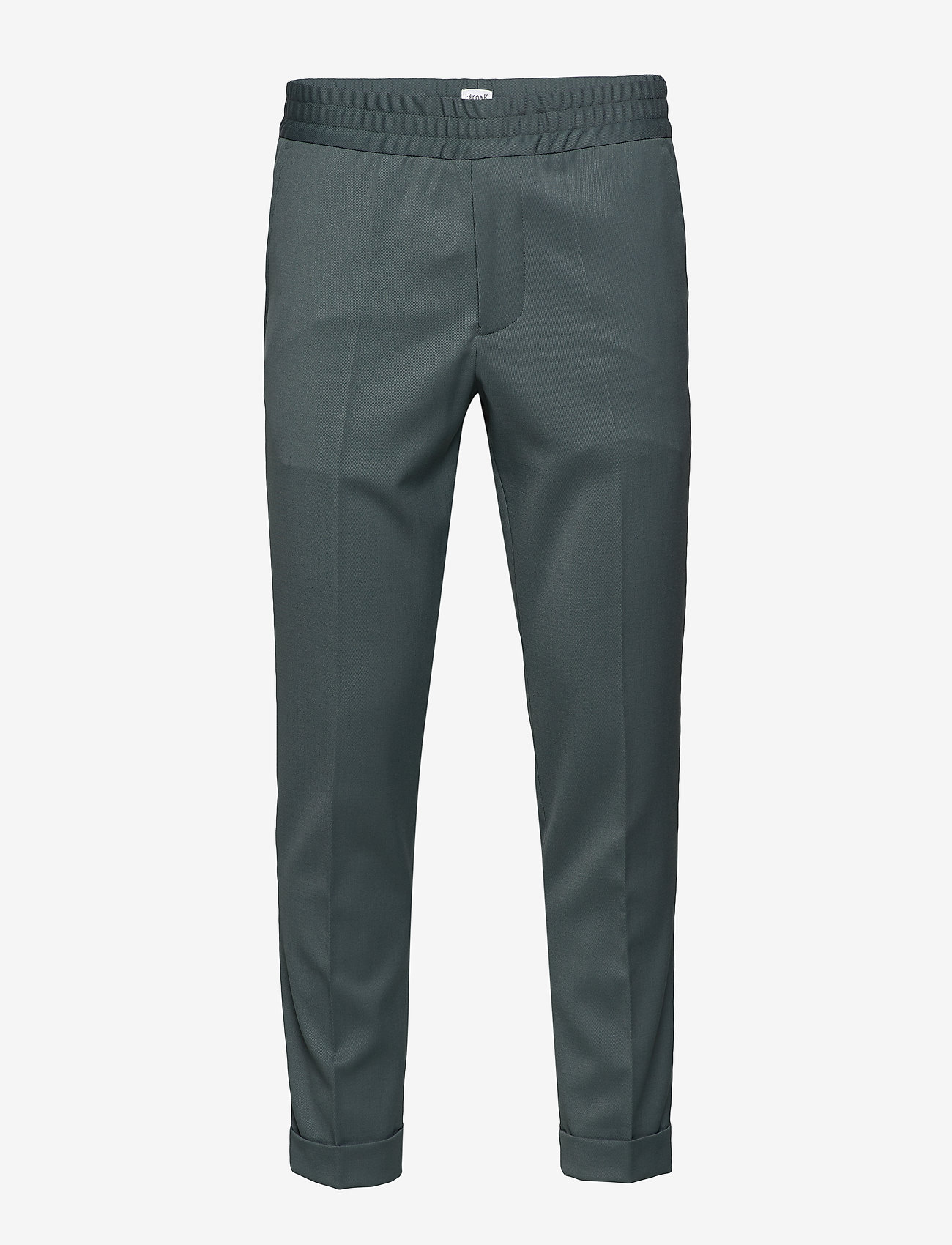 Filippa K - M. Terry Cropped Trouser - dark mint - 0