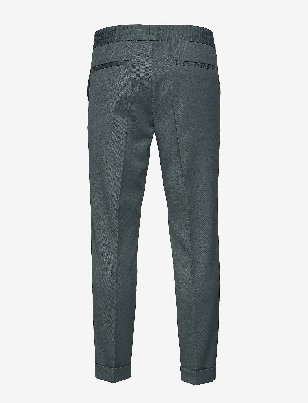 Filippa K - M. Terry Cropped Trouser - dark mint - 1
