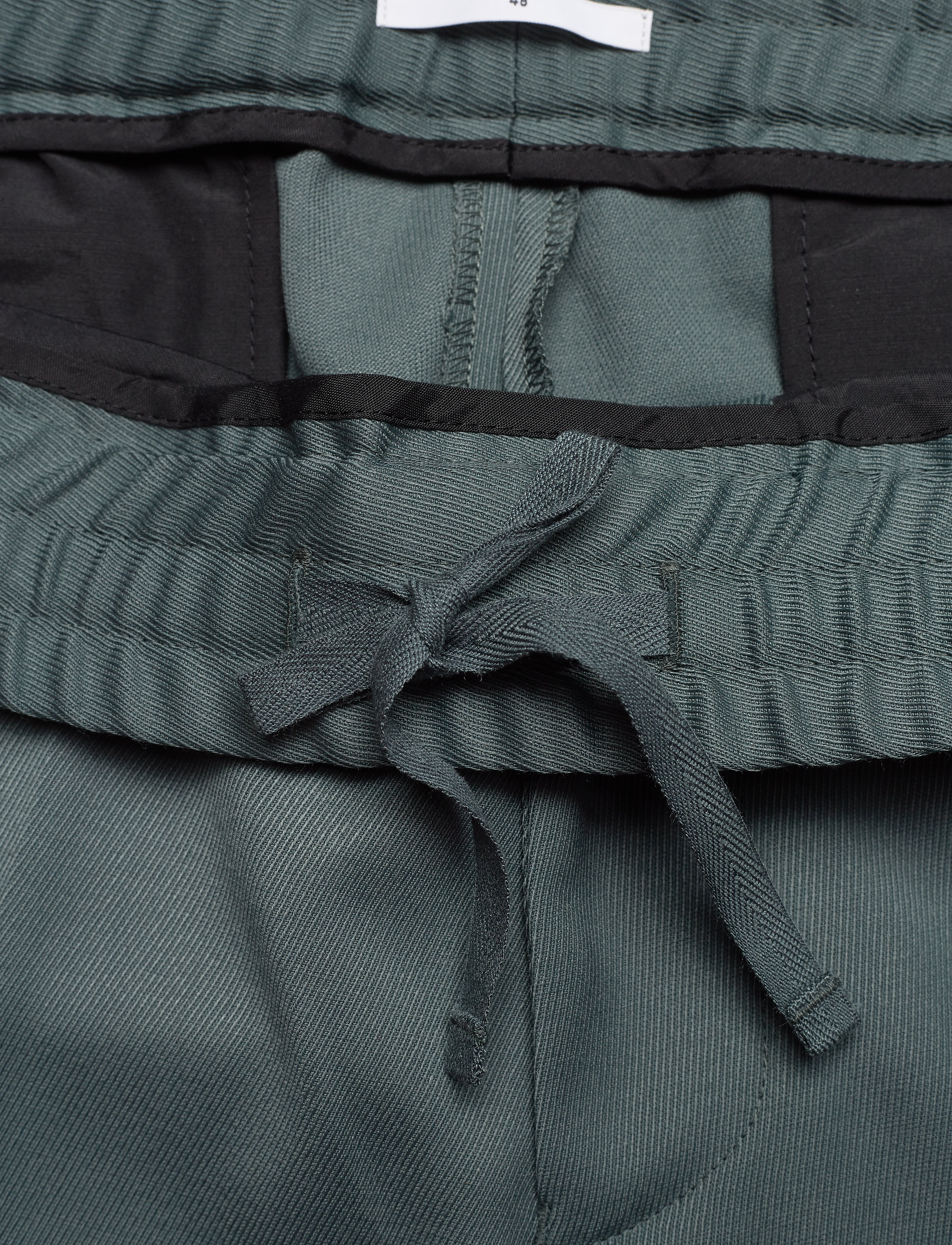 Filippa K - M. Terry Cropped Trouser - dark mint - 3