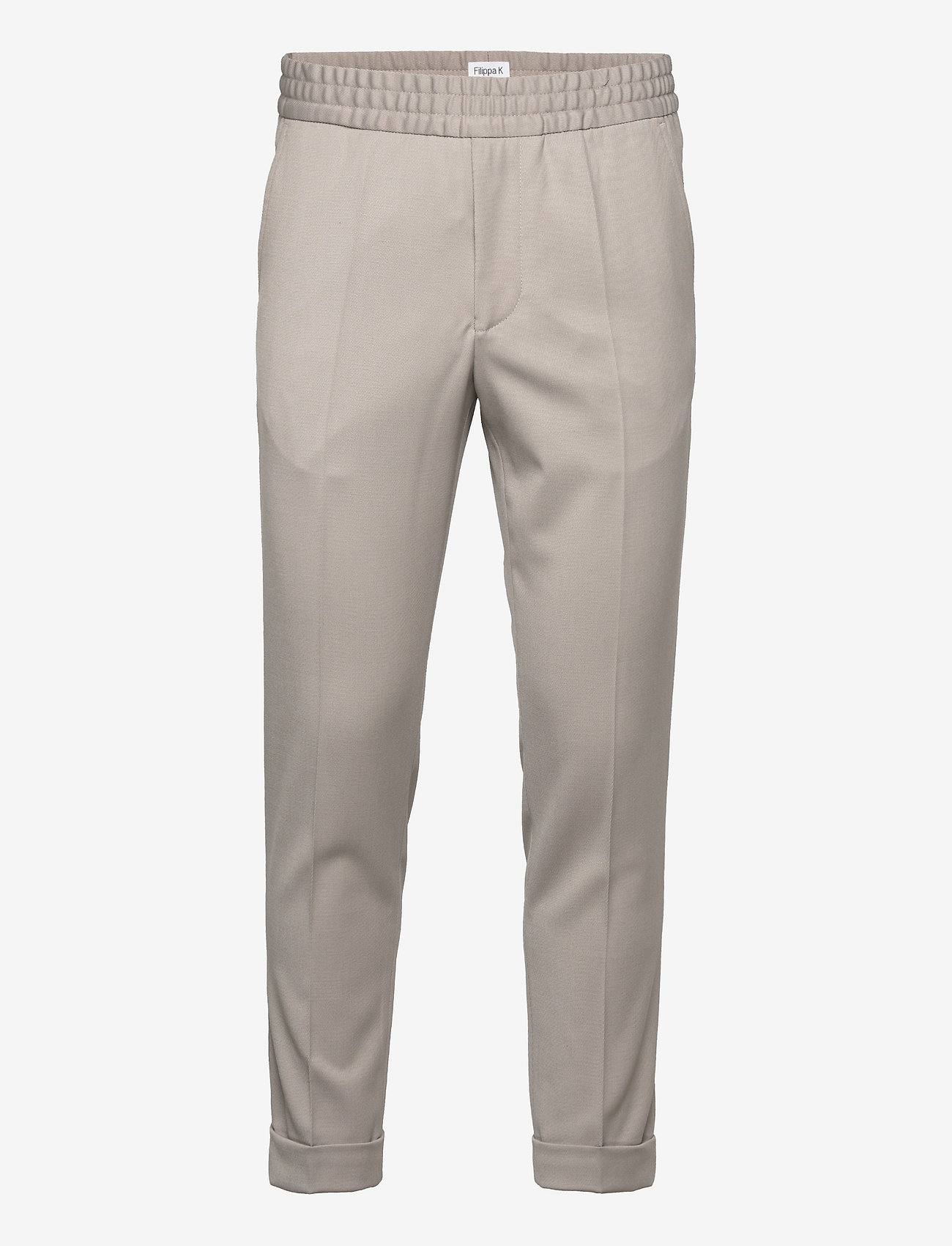 Slacks and Chinos Capri and cropped trousers Peserico Wool Trouser in Light Grey Womens Clothing Trousers Grey 