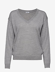 Filippa K - Merino V-Neck Pullover - light grey - 0