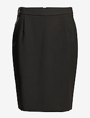 Filippa K - Cool Wool Pencil Skirt - bleistiftröcke - black - 0