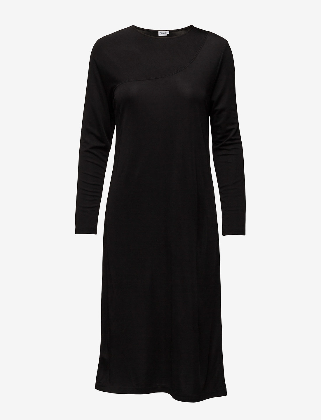 Filippa K Drape Jersey Dress Black 190 Booztlet