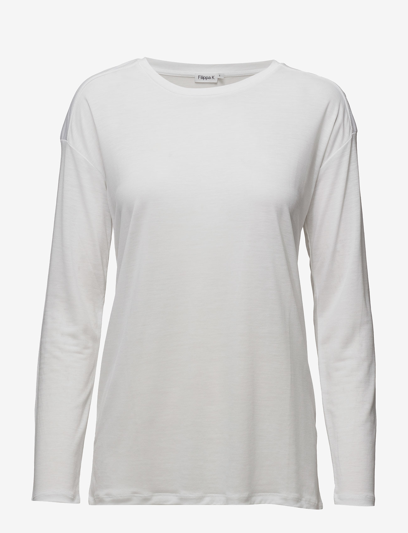Filippa K - Long Sleeve Swing Top - white - 0