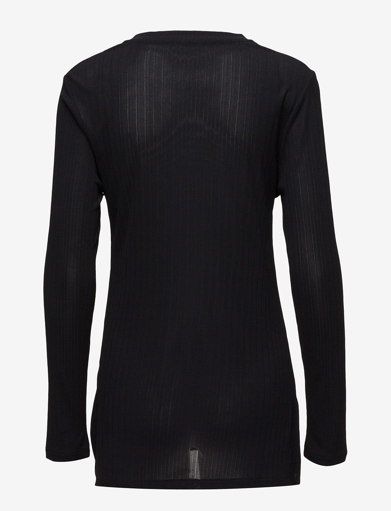 Filippa K - Deep V Jersey Blouse - black - 1