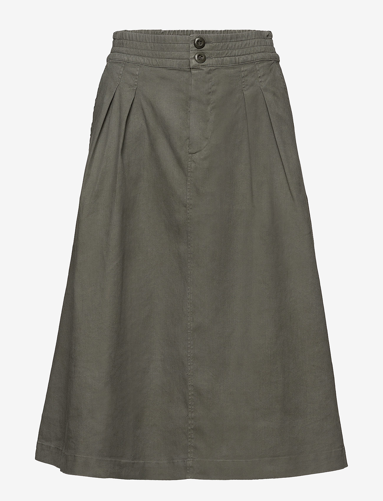 Filippa K - Flared Pleat Skirt - sage - 0