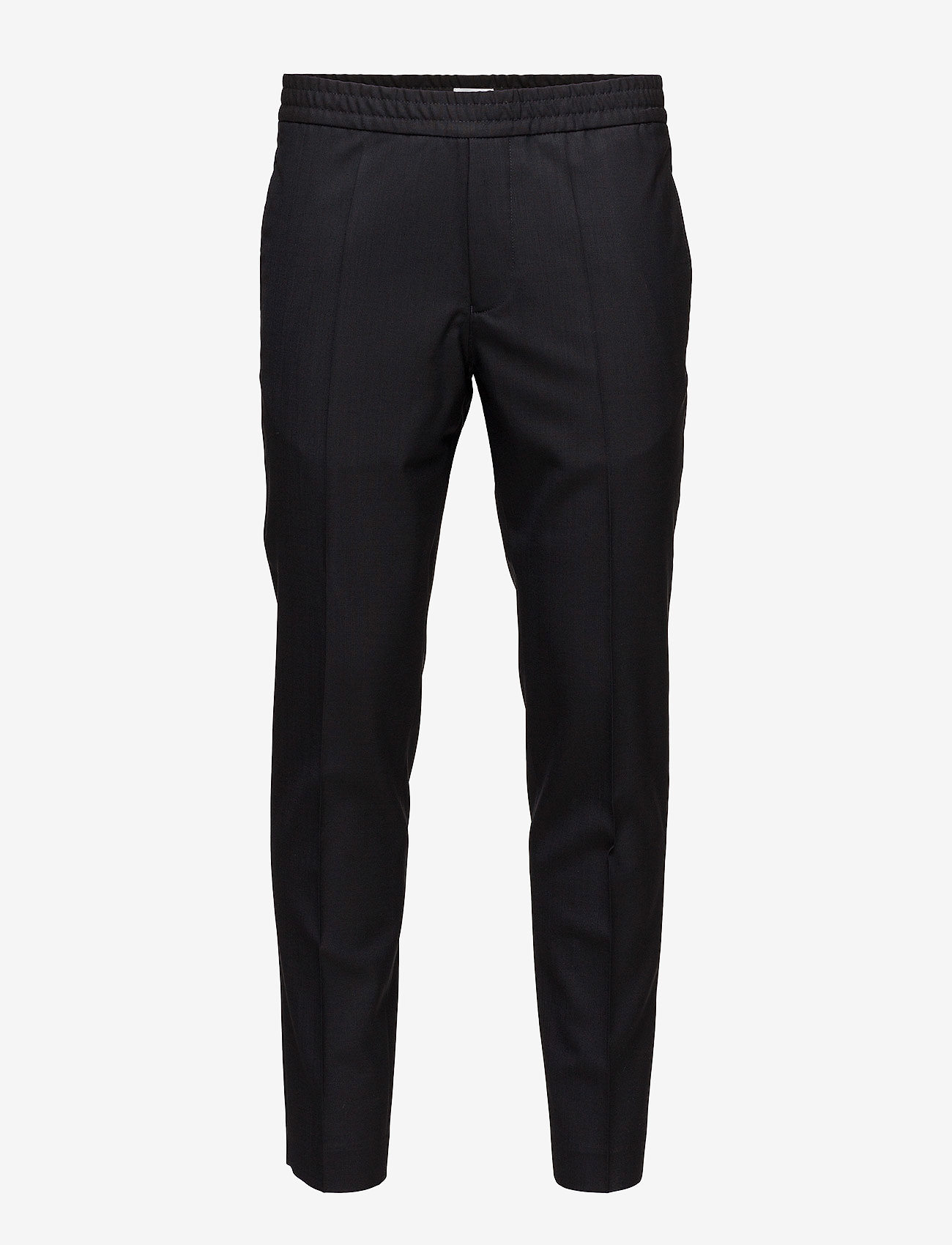 M. Terry Cool Wool Trouser - BLACK