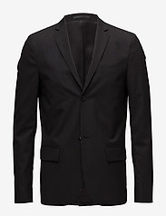 Filippa K - M. Daniel Cool Wool Jacket - dobbeltradede blazere - black - 0