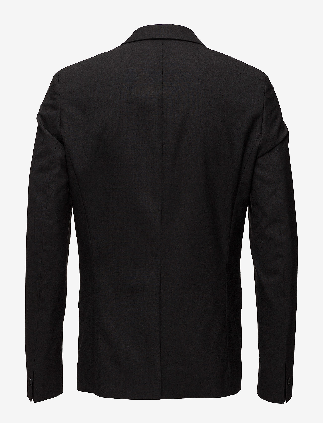 Filippa K - M. Daniel Cool Wool Jacket - dobbeltradede blazere - black - 1