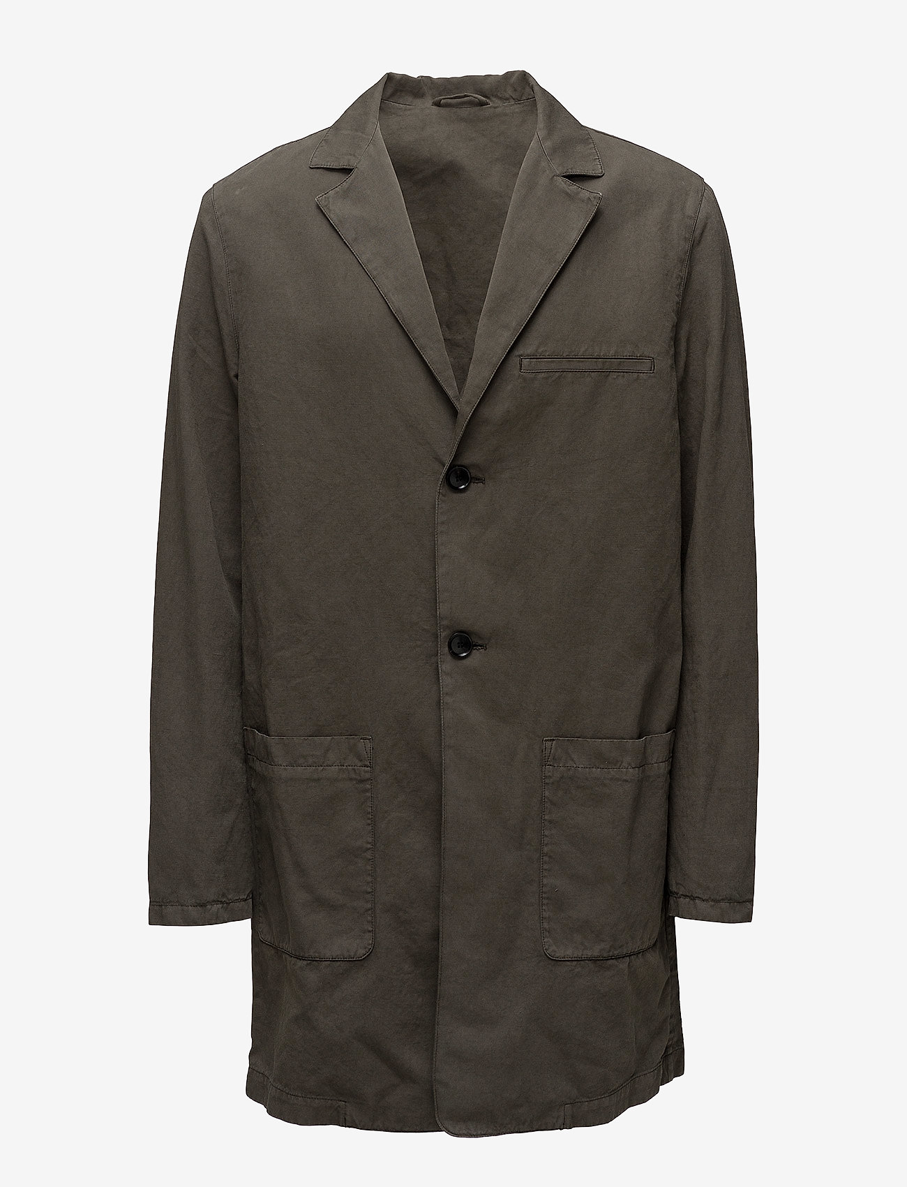 Filippa K - M. Lab Coat - cienkie płaszcze - lt crocodi - 0