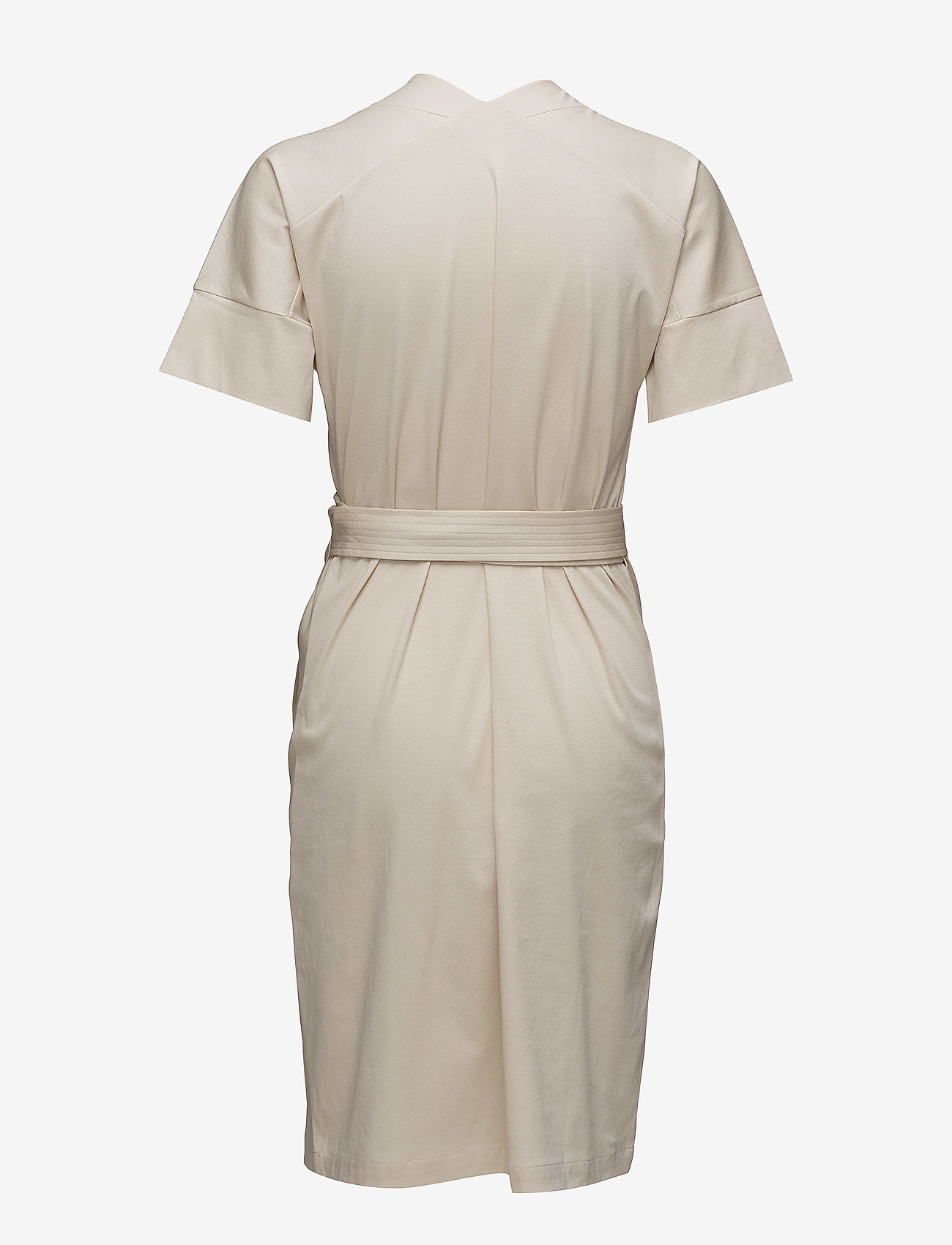 Filippa K - Belted Wrap Dress - bone - 1