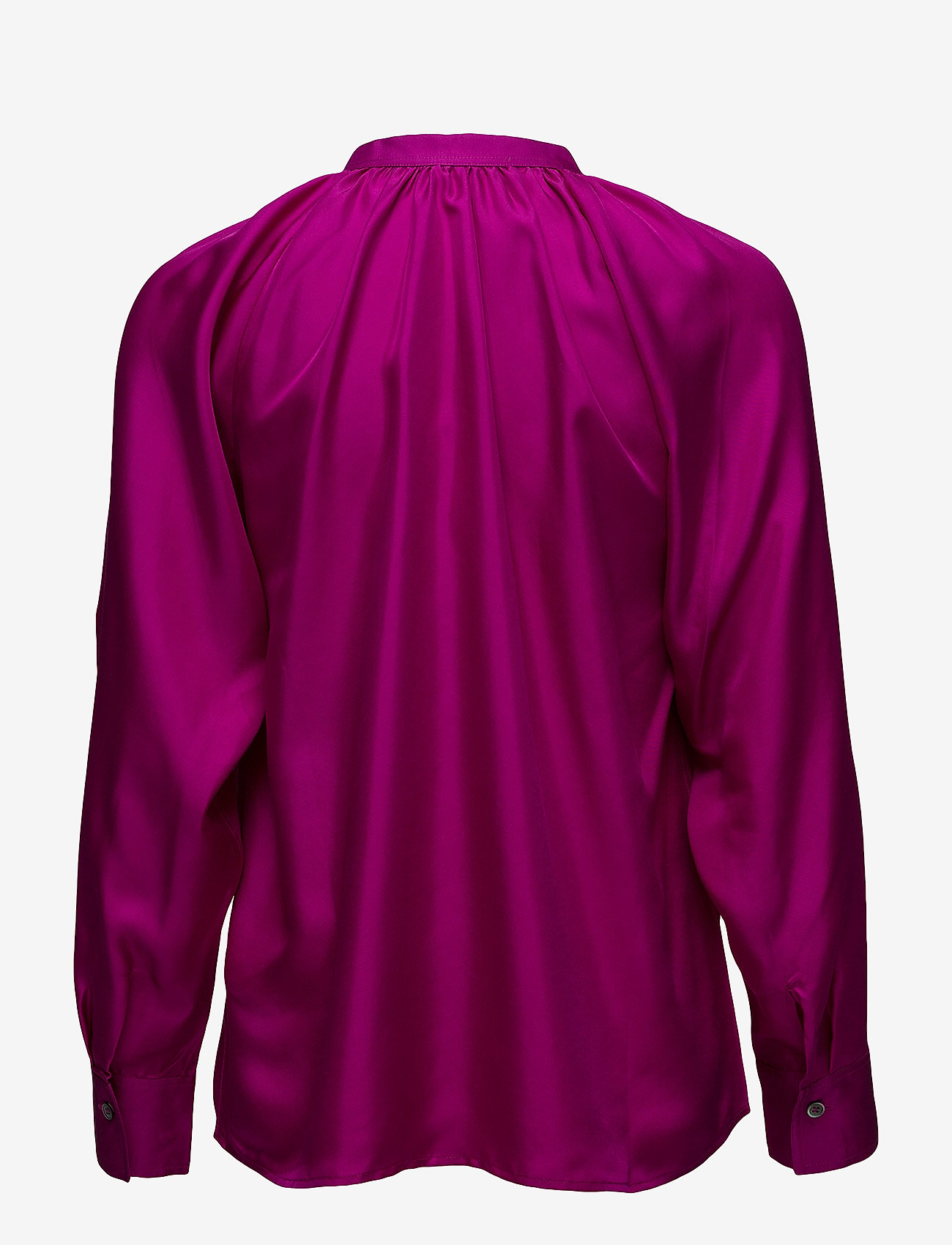 Filippa K - Gathered Silk Blouse - orchid - 1