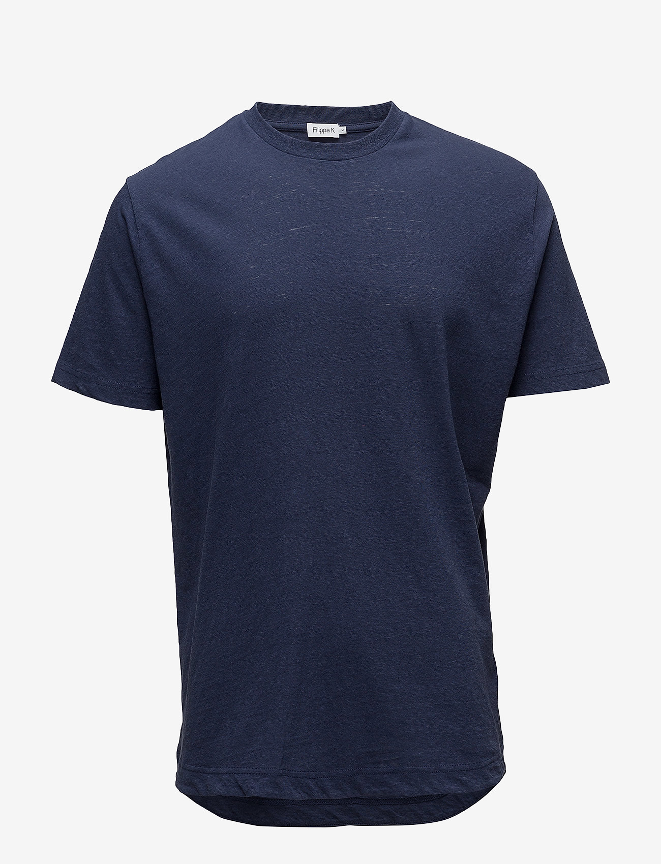 Filippa K - M. Linen Casual Tee - naval - 0